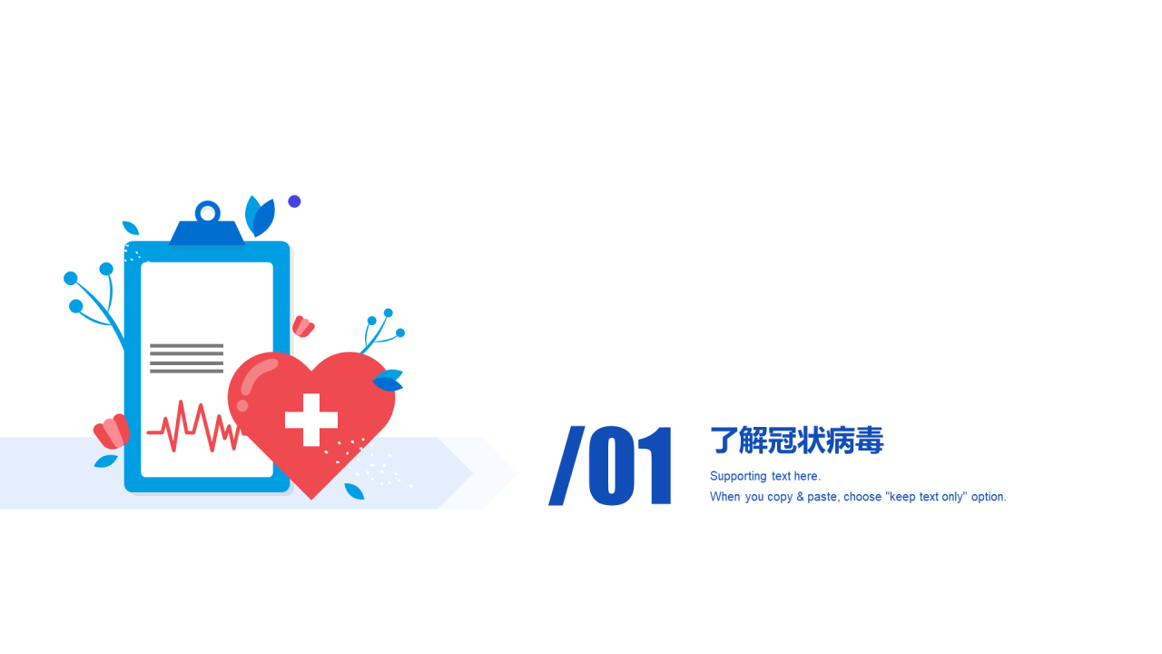 【疫情防护知识介绍】抗击疫情专题PPT原创模板