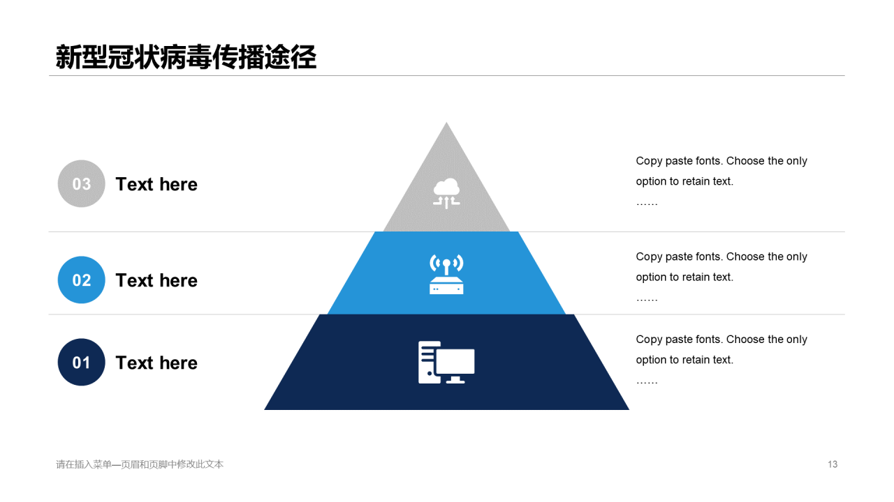 白色插画疫情防控市场营销PPT案例
