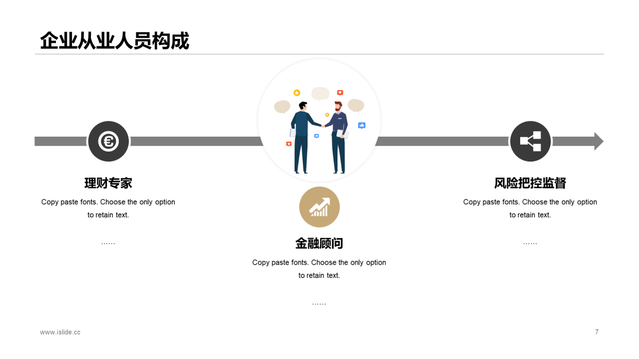 金色创意金融银行工作总结PPT案例