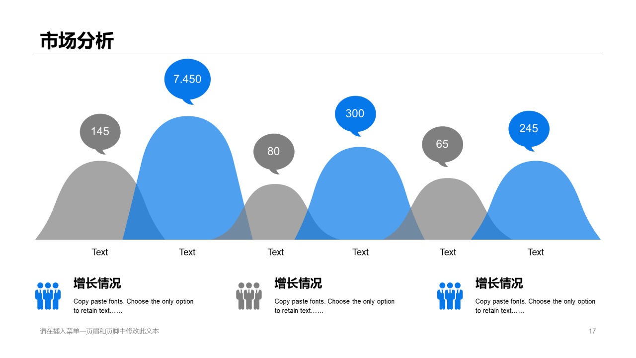 蓝色简约公司互联网项目招商融资PPT案例