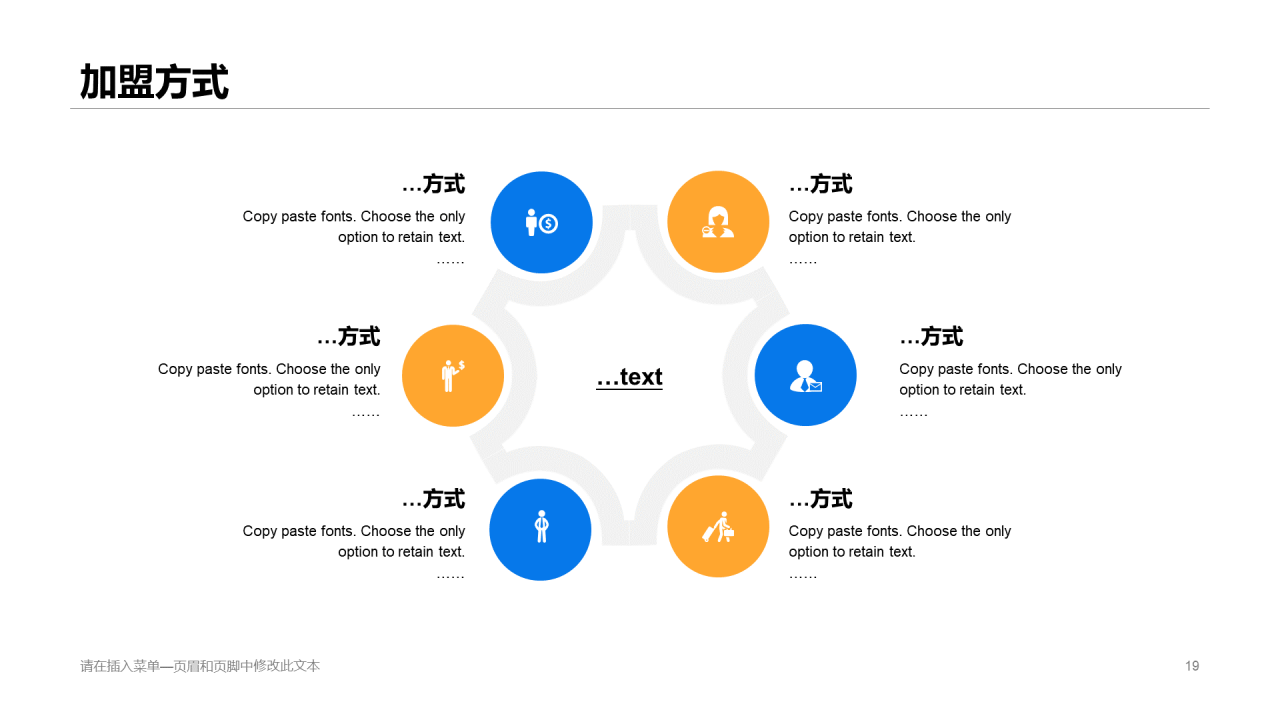 蓝色简约公司互联网项目招商融资PPT案例