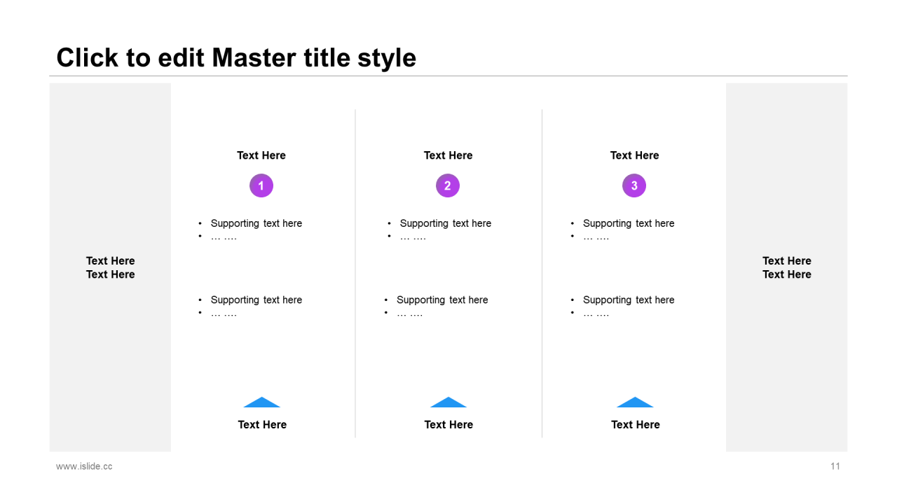 紫色插画培训课件竞聘述职PPT案例