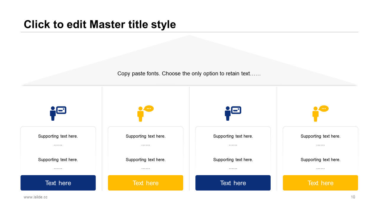 蓝色插画城市建设市场营销PPT案例