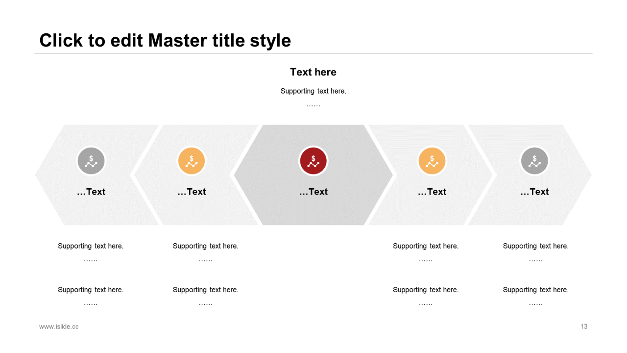 红色创意商务风公司年会汇报总结PPT素材