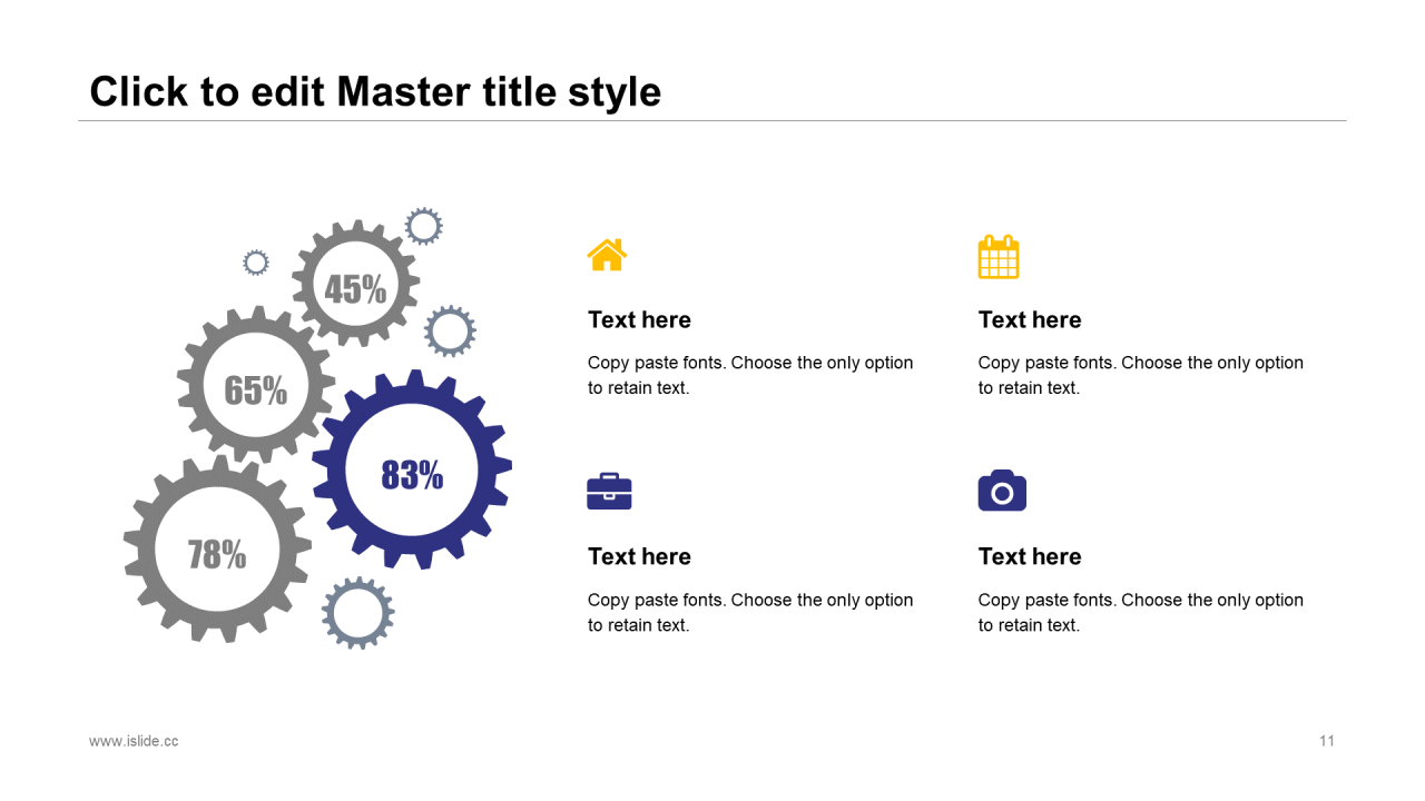 蓝色渐变剪纸风教育知识培训通用PPT模板