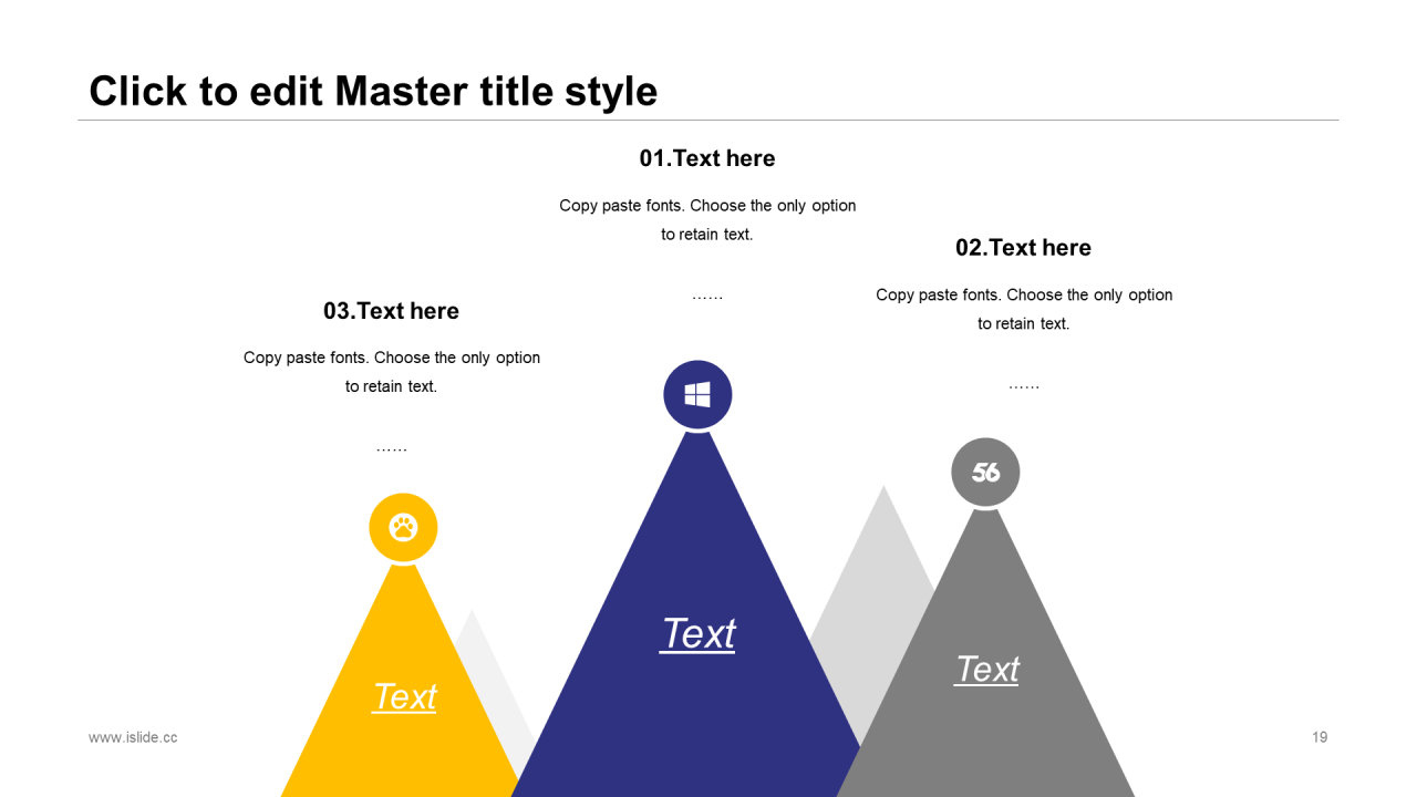 蓝色渐变剪纸风教育知识培训通用PPT模板