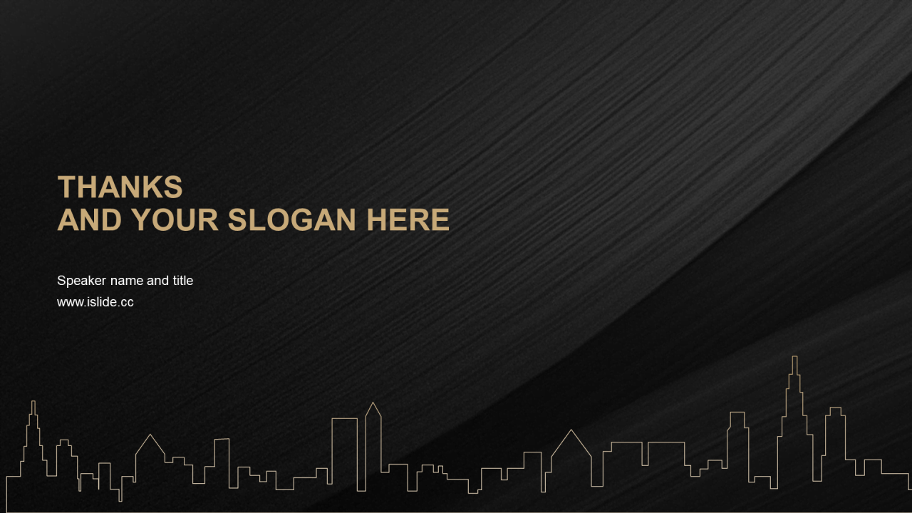 黑色商务金融保险银行市场营销PPT案例