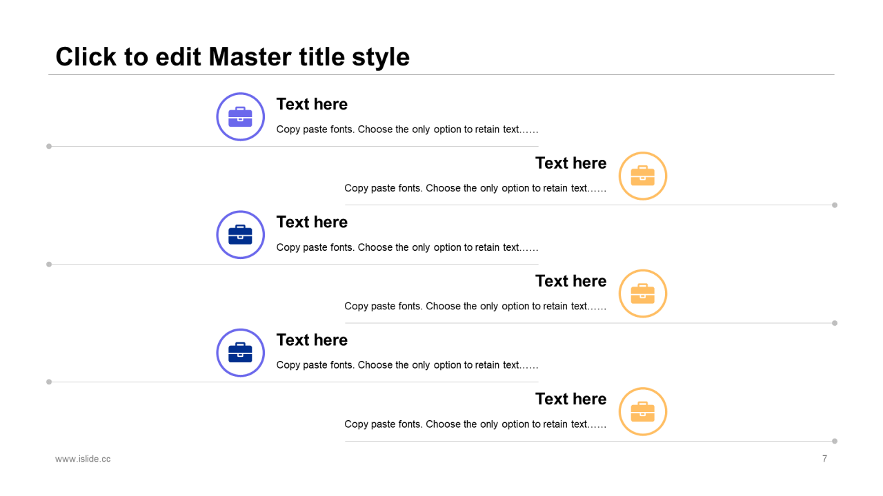 蓝色插画风年终总结PPT通用模板
