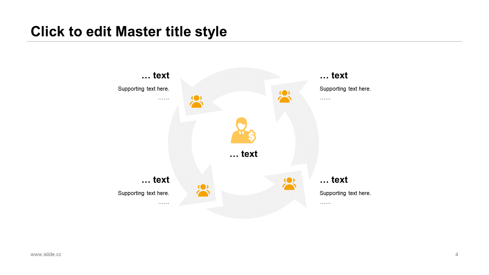 黄色商务金融保险银行市场营销PPT案例
