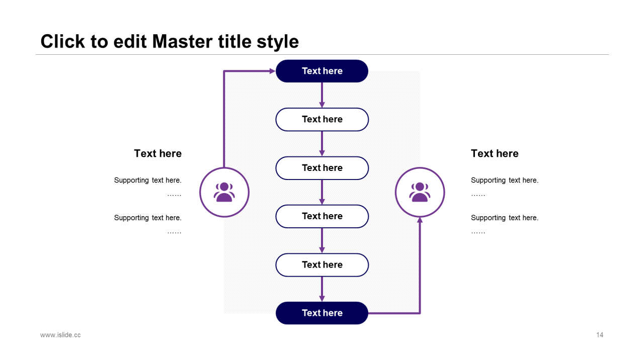 紫色插画培训课件工作总结PPT案例