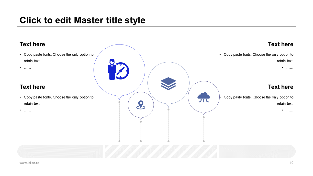 蓝色商务工作总结培训课件PPT案例