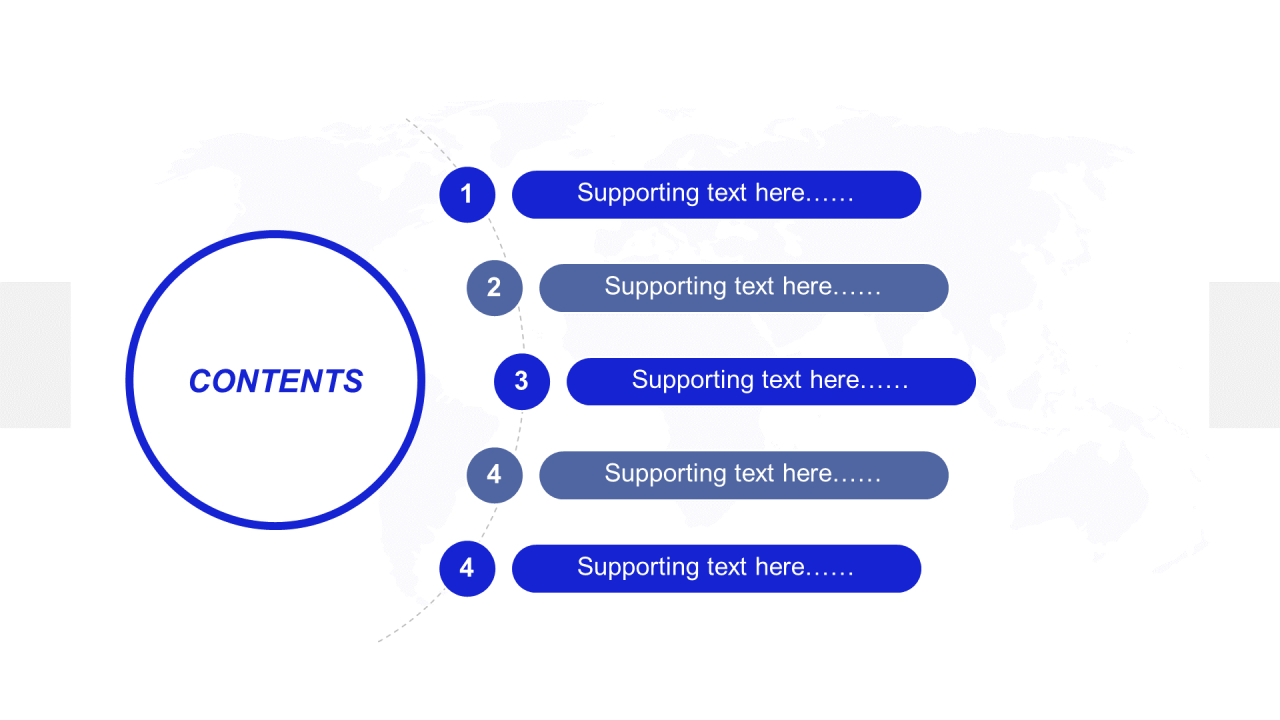 蓝色商务工作总结培训课件PPT案例