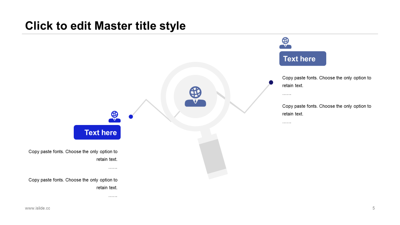蓝色商务工作总结培训课件PPT案例