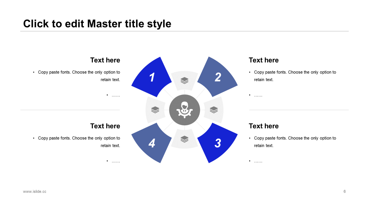 蓝色商务工作总结培训课件PPT案例