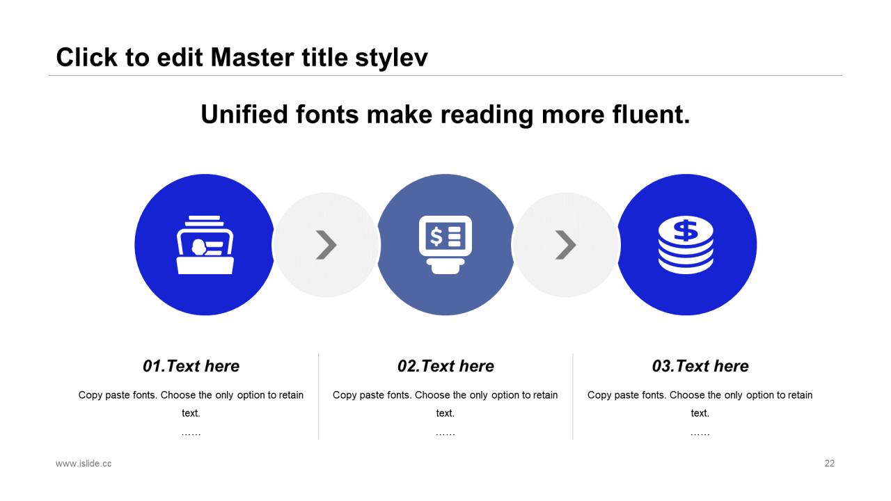 蓝色商务工作总结培训课件PPT案例