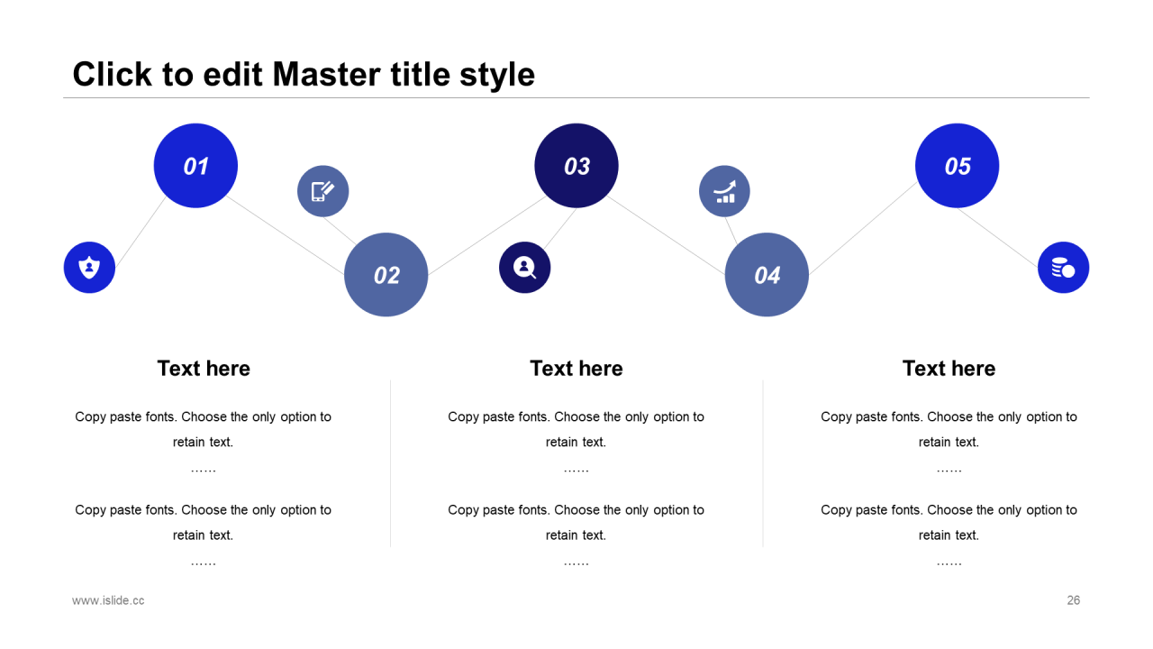 蓝色商务工作总结培训课件PPT案例