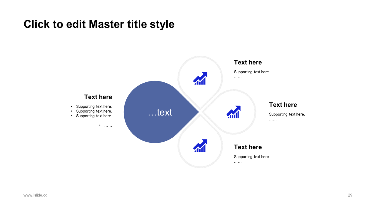 蓝色商务工作总结培训课件PPT案例