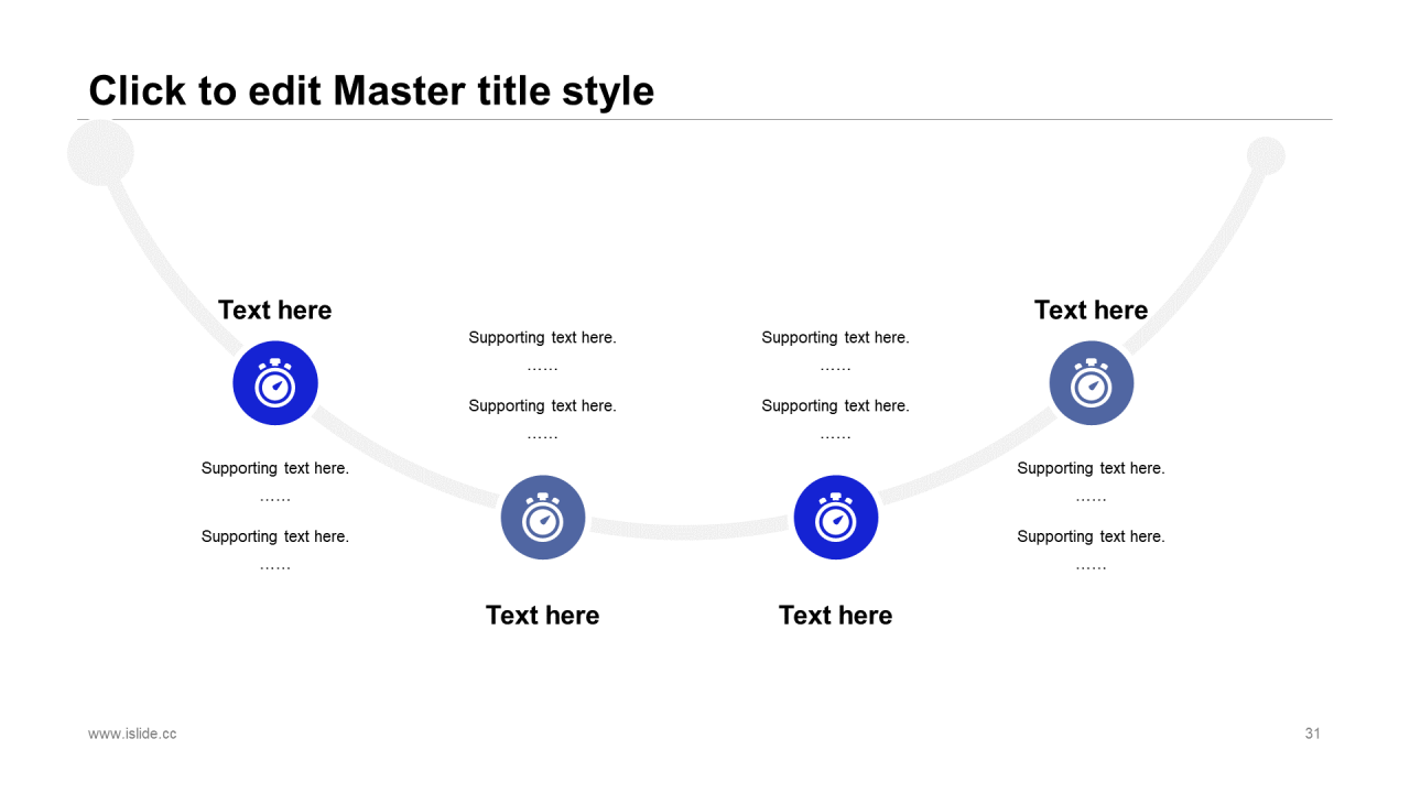 蓝色商务工作总结培训课件PPT案例