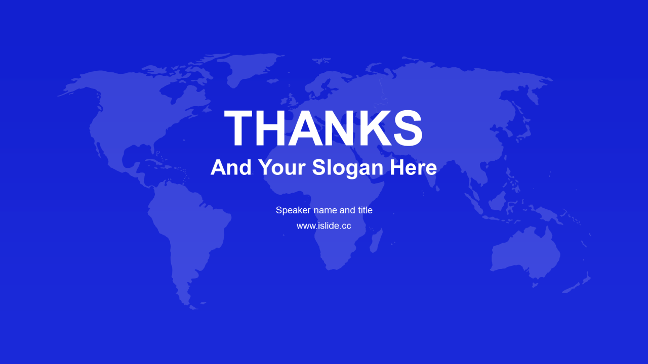 蓝色商务工作总结培训课件PPT案例