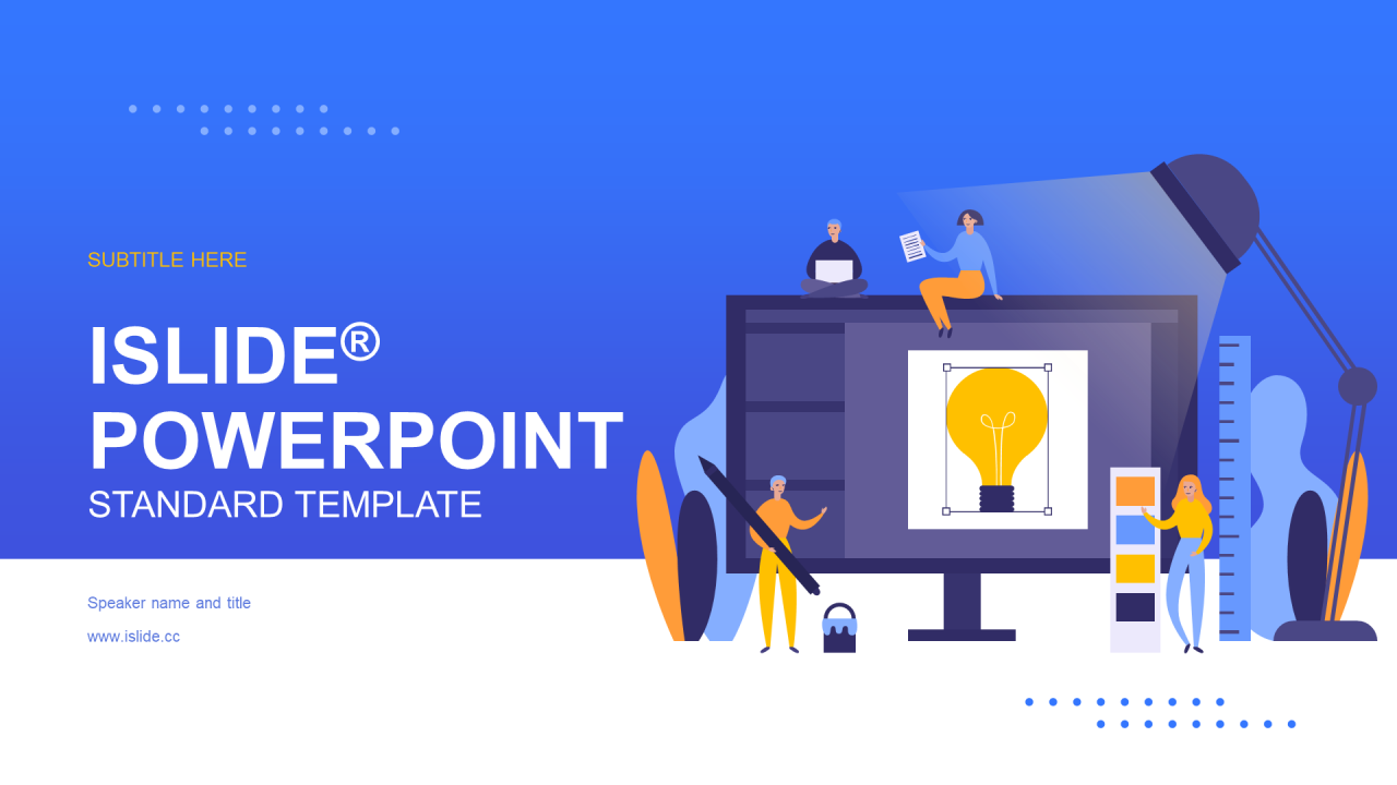 蓝色插画工作总结毕业答辩PPT案例