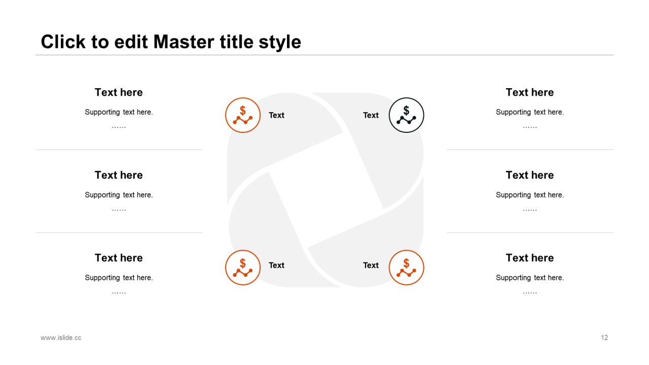 黑色商务工作总结培训课件PPT案例