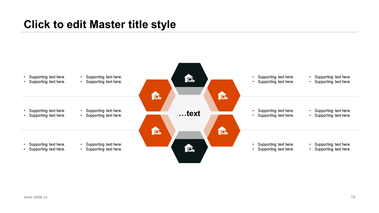 黑色商务工作总结培训课件PPT案例
