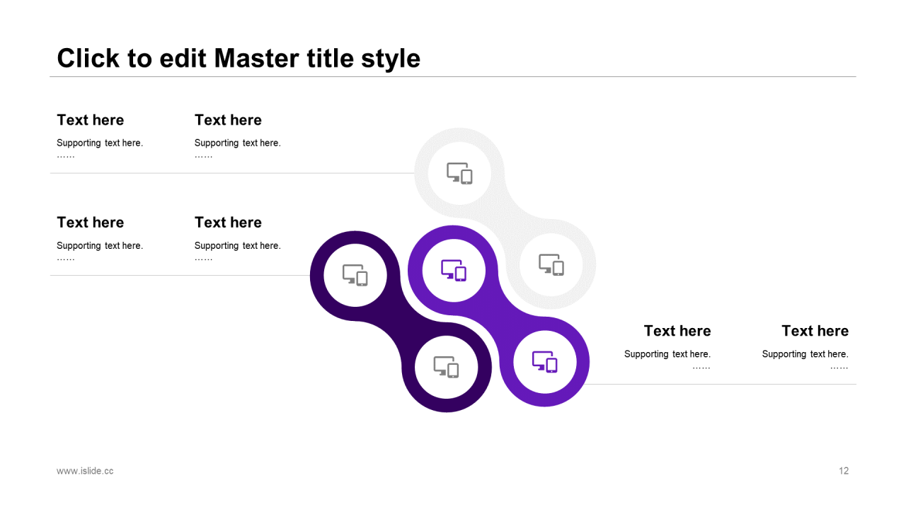 紫色科技智能工作总结毕业答辩PPT案例