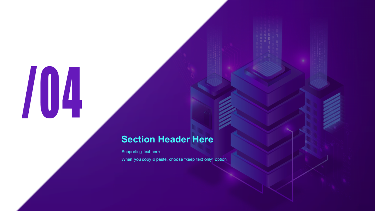 紫色科技智能工作总结毕业答辩PPT案例