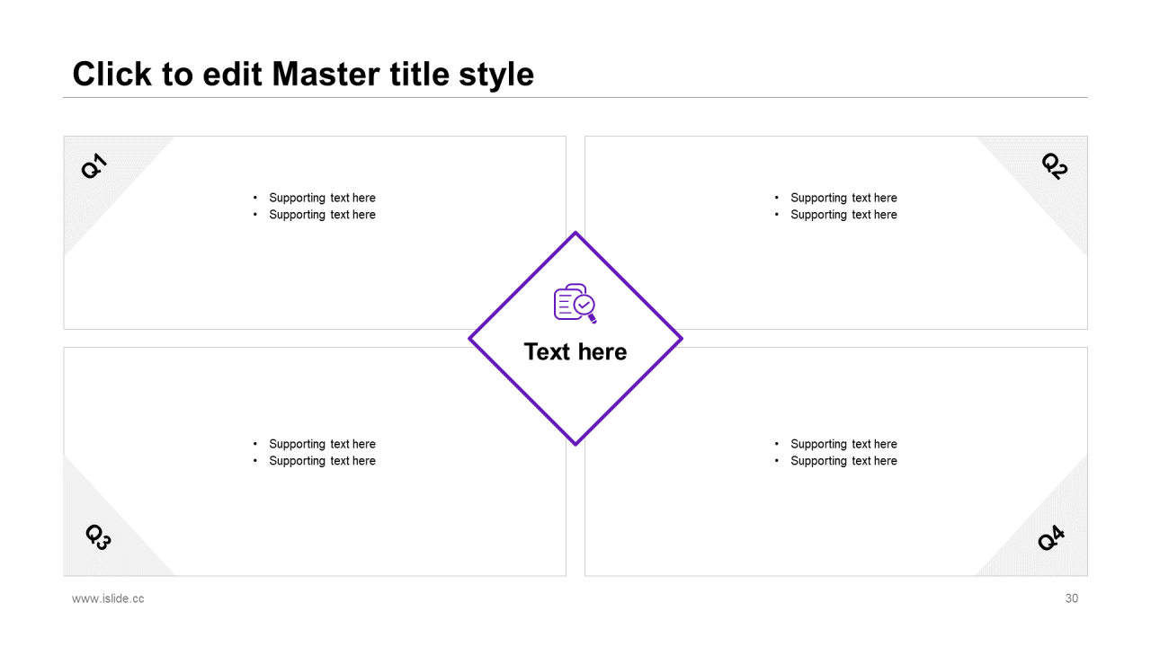 紫色科技智能工作总结毕业答辩PPT案例