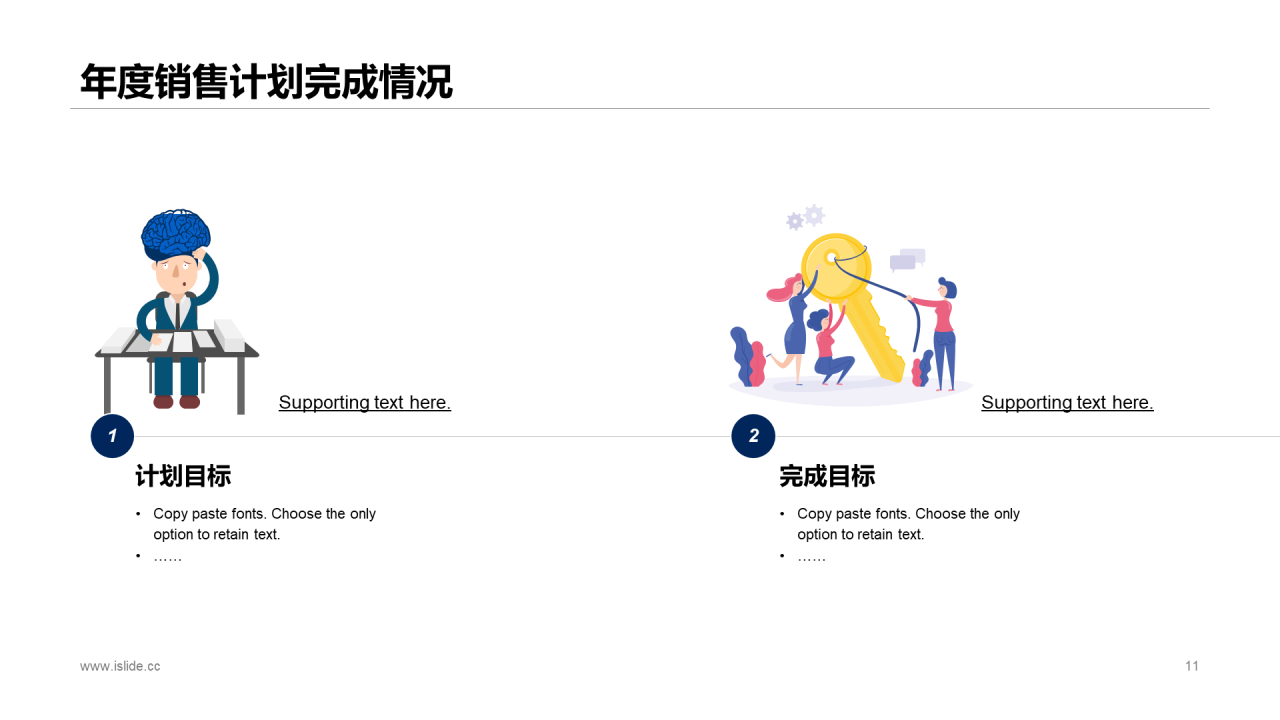 黑色简约销售部工作总结汇报PPT案例