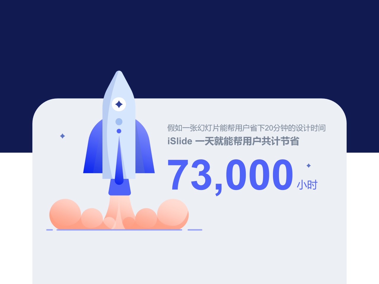 多色插画iSlide 3周年产品报，职场PPT数据
