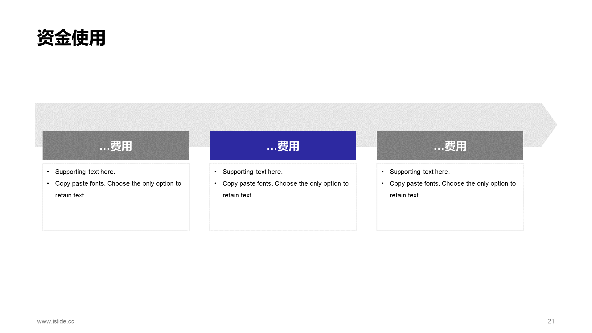 Summary PPT Case of Blue Illustration Work