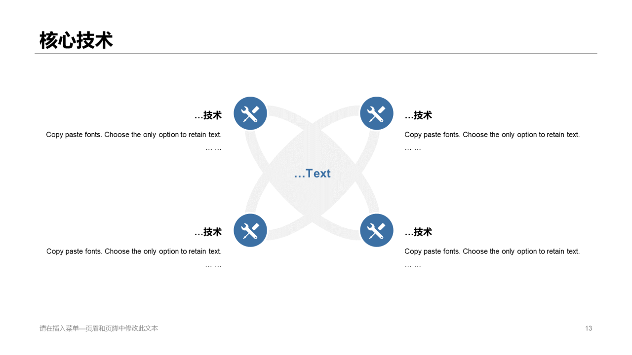 蓝色商务网络有限责任公司简介PPT案例
