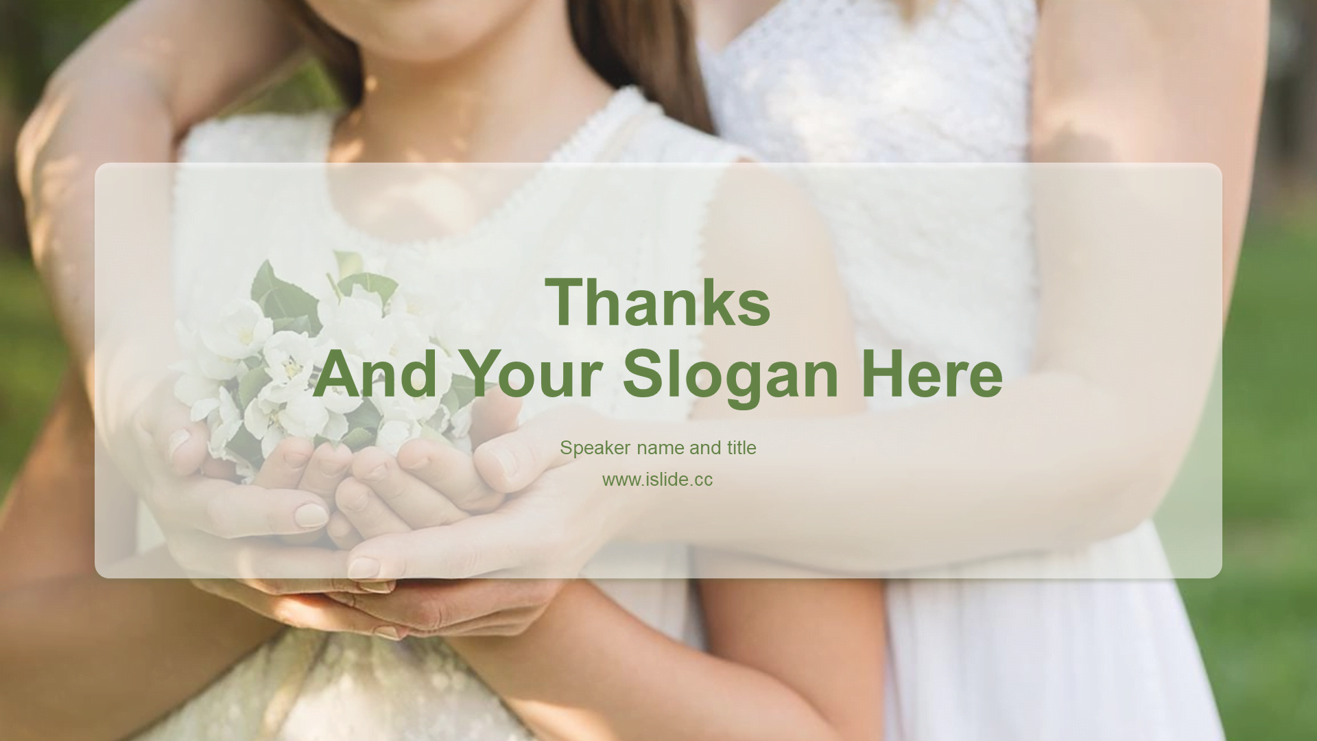 Multi-color creative mother's day festival celebration PPT theme