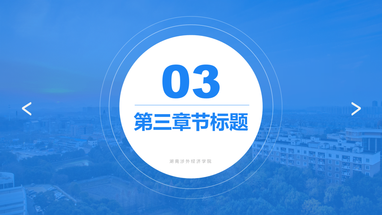 黑色商务湖南涉外经济学院毕业答辩汇报PPT素材