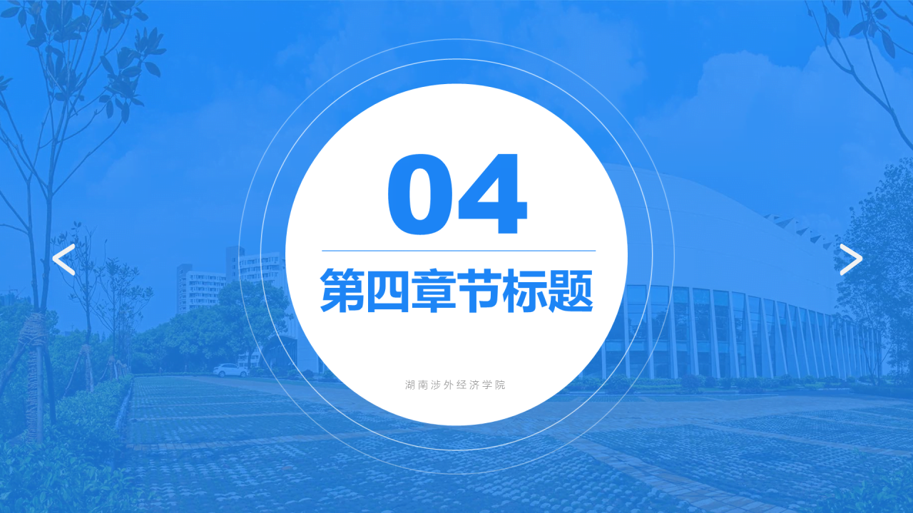 黑色商务湖南涉外经济学院毕业答辩汇报PPT素材