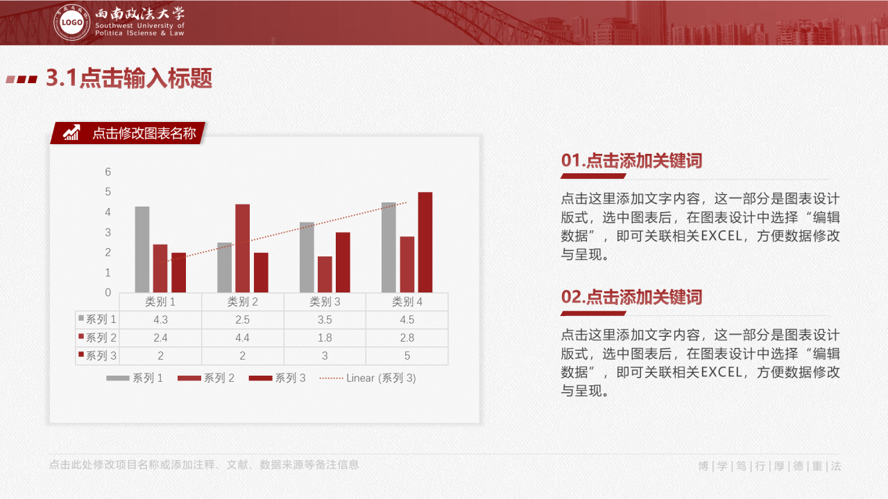 白色简约西南政法大学毕业答辩PPT案例