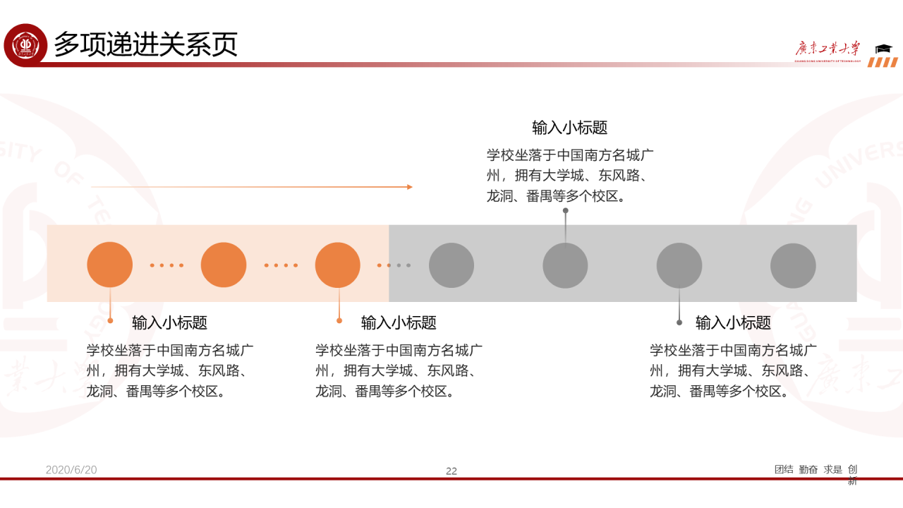 红色简约工业大学毕业论文答辩PPT下载