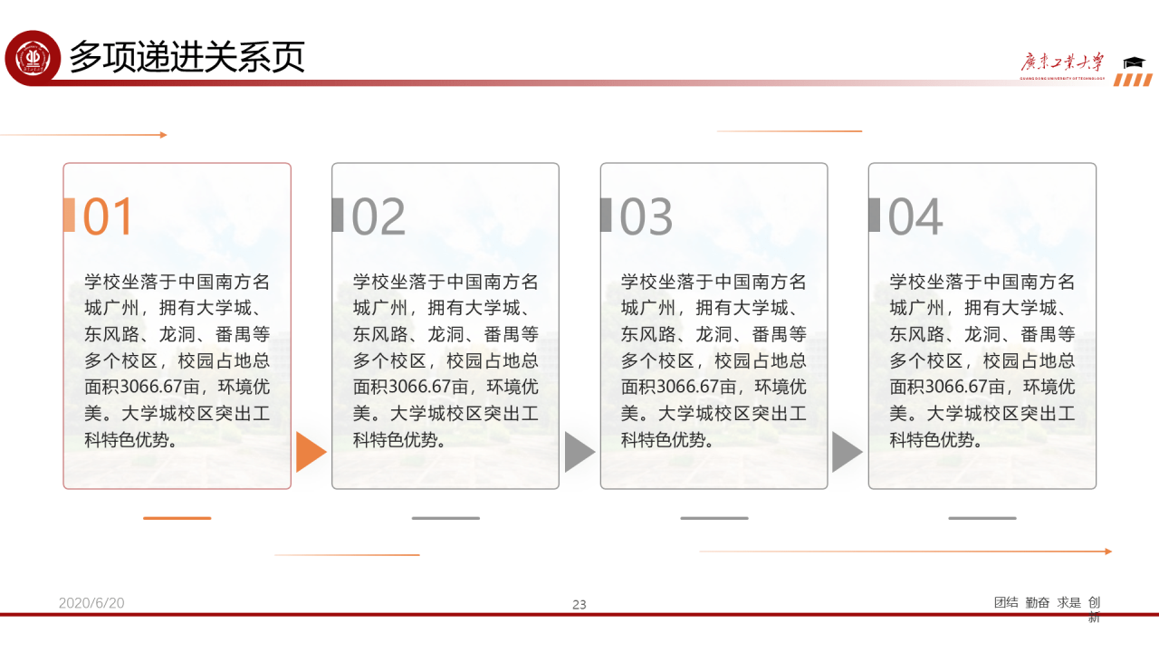 红色简约工业大学毕业论文答辩PPT下载