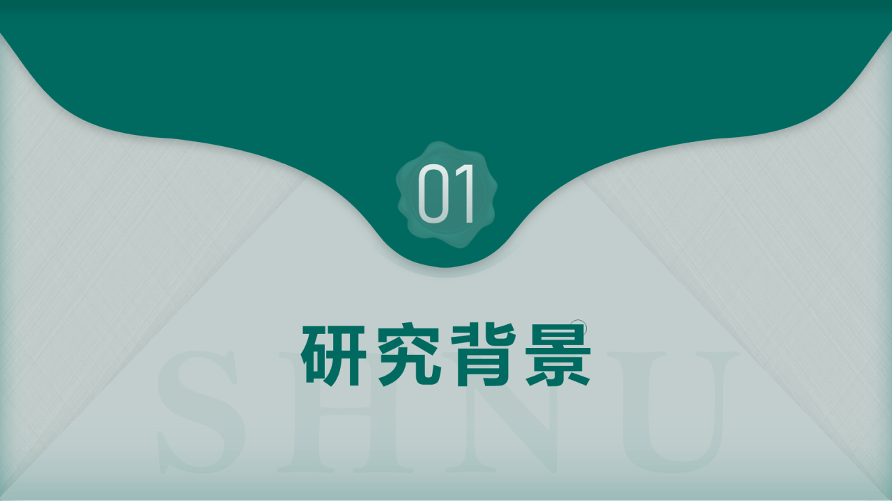 绿色简约师范旅游学院毕业答辩PPT案例
