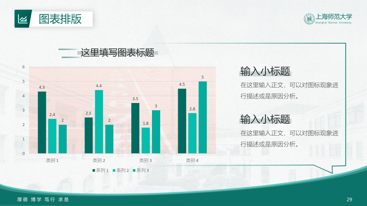 绿色简约师范旅游学院毕业答辩PPT案例