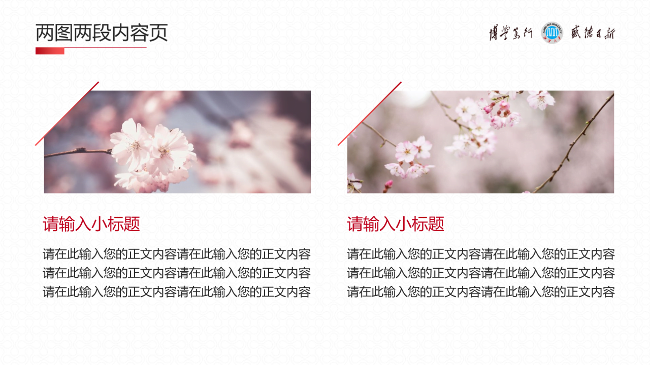 红色简约风毕业论文汇报答辩PPT下载