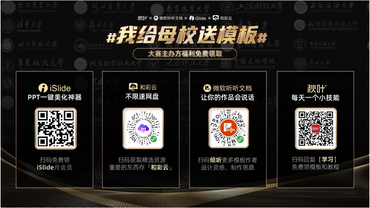 蓝色渐变商务风大学毕业答辩汇报PPT下载