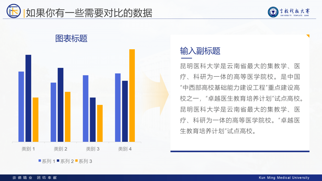 多色简约风医科大学毕业生论文答辩PPT案例