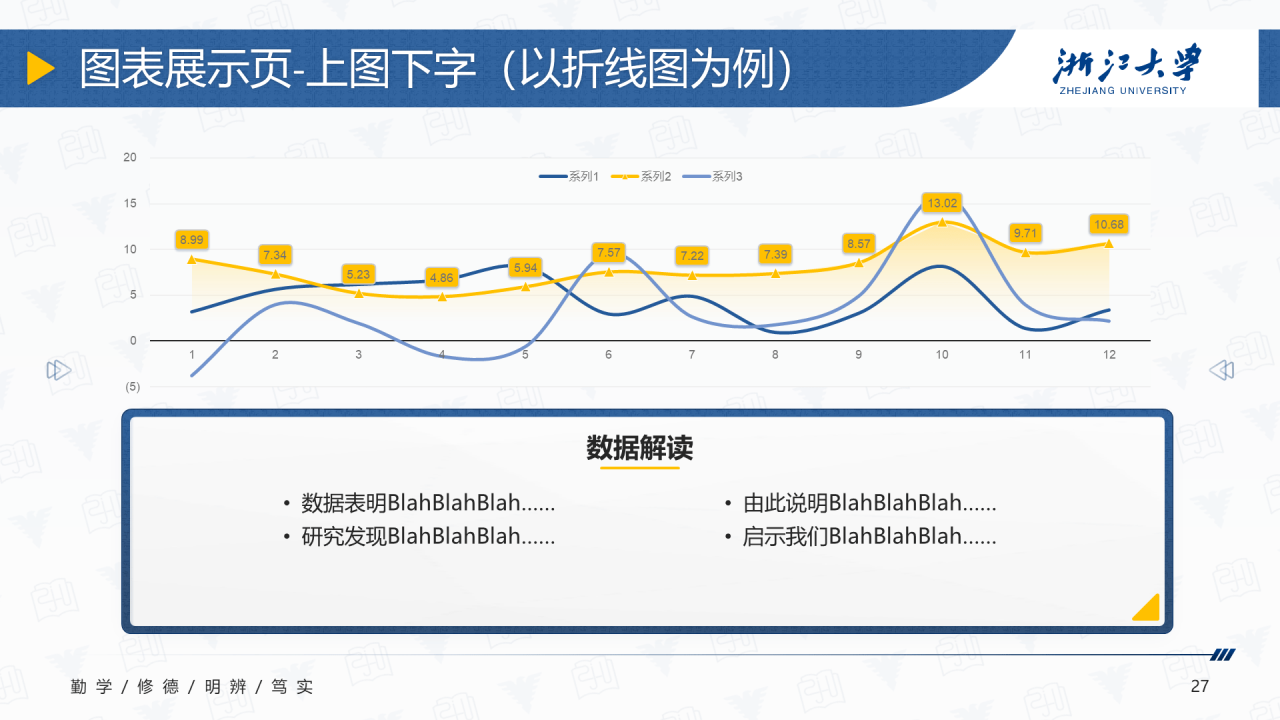 多色简约风大学生毕业答辩汇报PPT模板