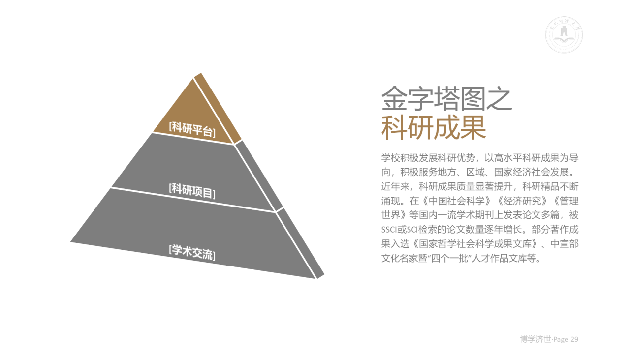 白色简约风财经大学毕业论文答辩PPT案例