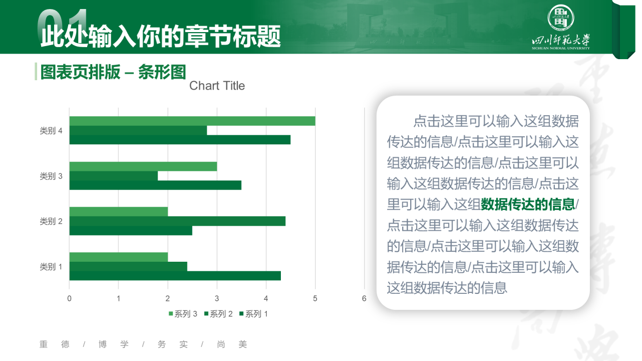 绿色简约师范大学毕业论文答辩PPT下载