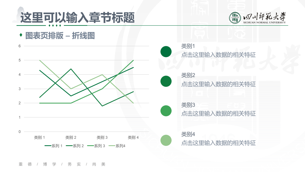 绿色简约师范大学毕业论文答辩PPT下载
