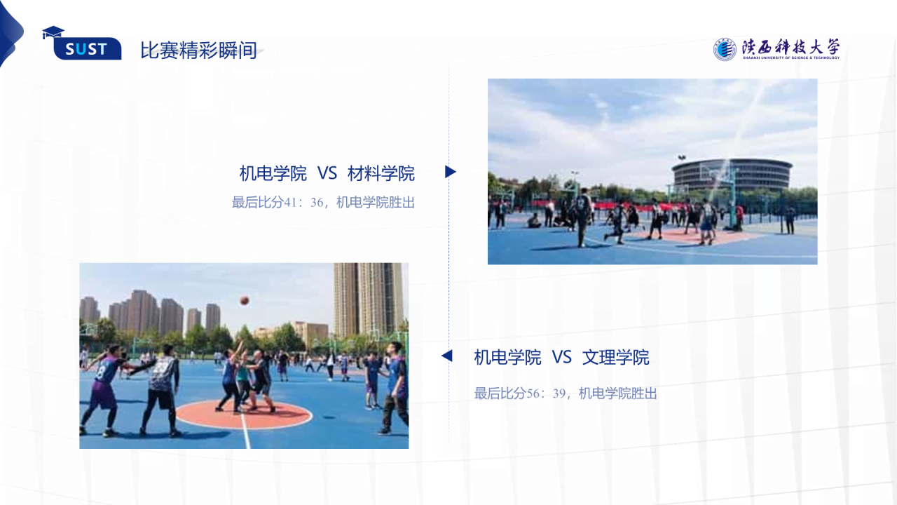 蓝色简约风科技大学毕业答辩报告PPT模板