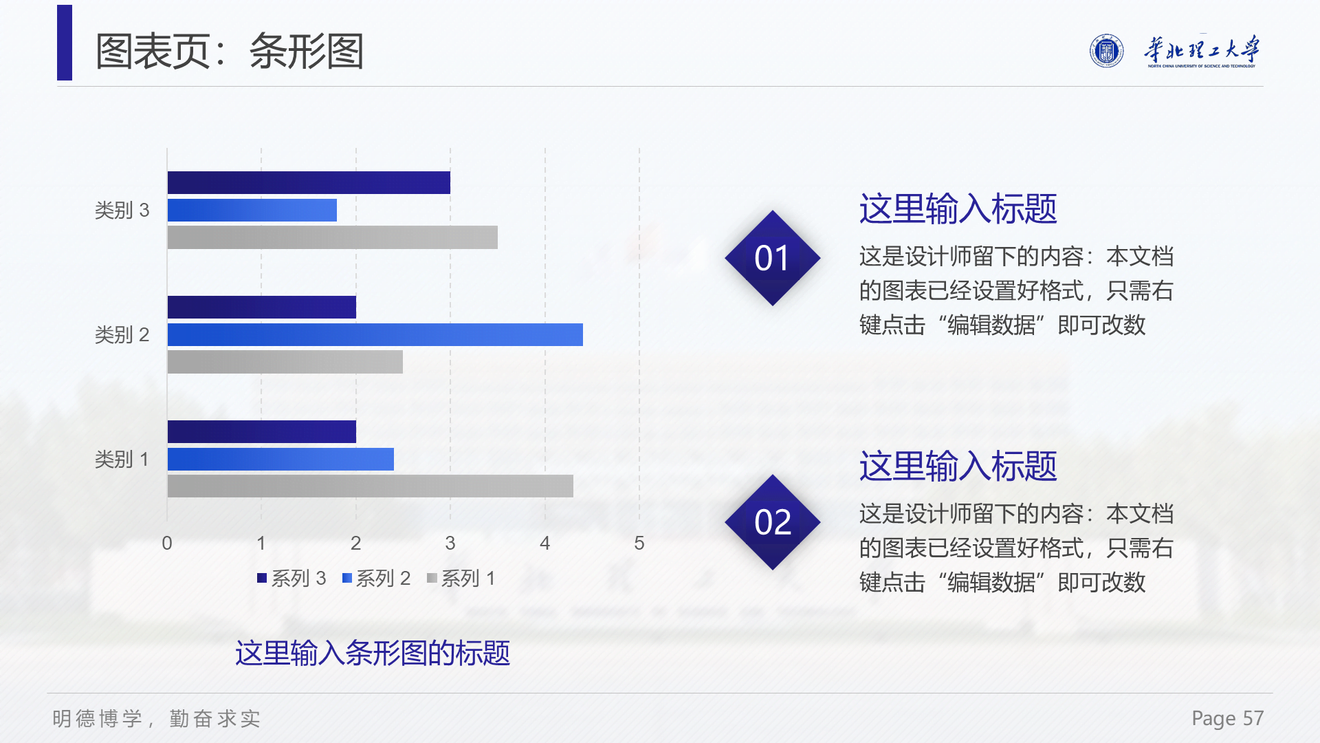 白色简约华北理工大学毕业答辩PPT案例